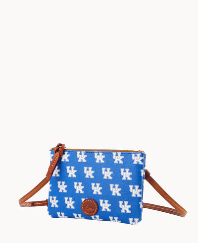 Collegiate University of Kentucky Top Zip Crossbody