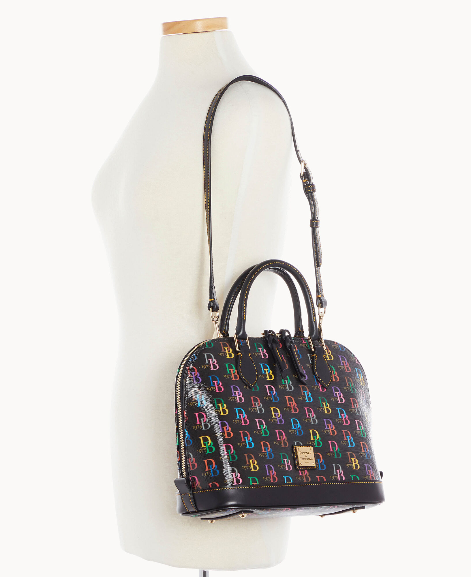 Dooney and bourke zip zip satchel outlet