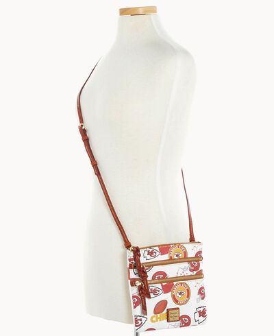 NFL Chiefs N S Triple Zip Crossbody