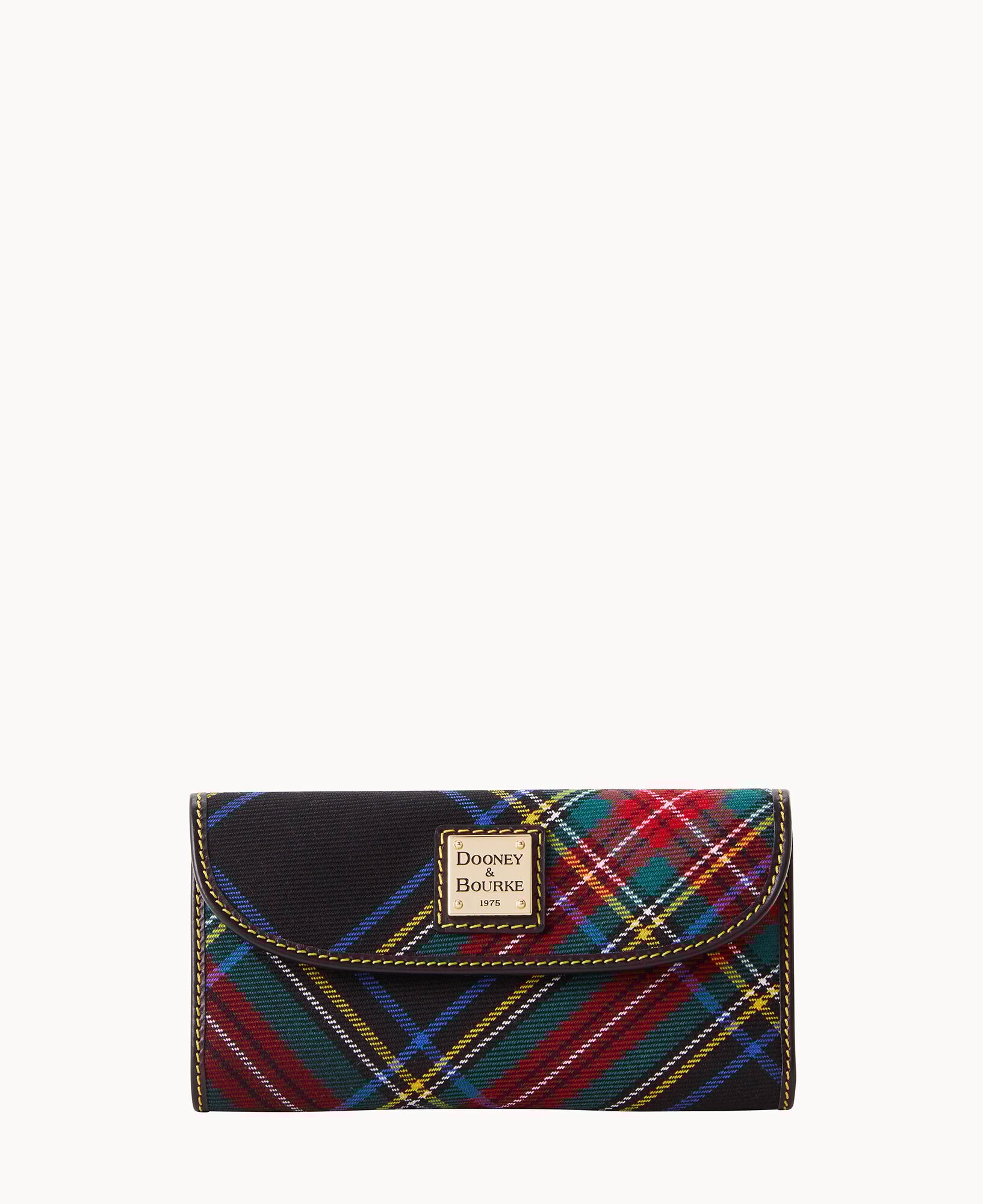 Dooney and bourke plaid wallet new arrivals