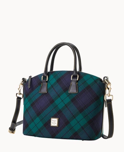 Tartan Domed Satchel