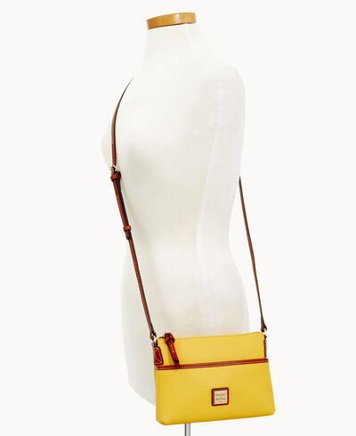 Pebble Grain Ginger Crossbody