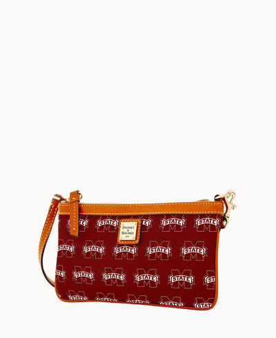 Collegiate Mississippi State Large Slim Wristlet