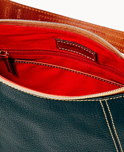 Pebble Grain Small East West Slouch