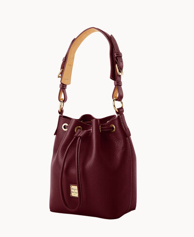 Lucca Leather Small Drawstring