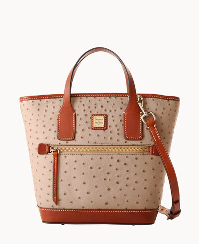 Ostrich Small Convertible Tote