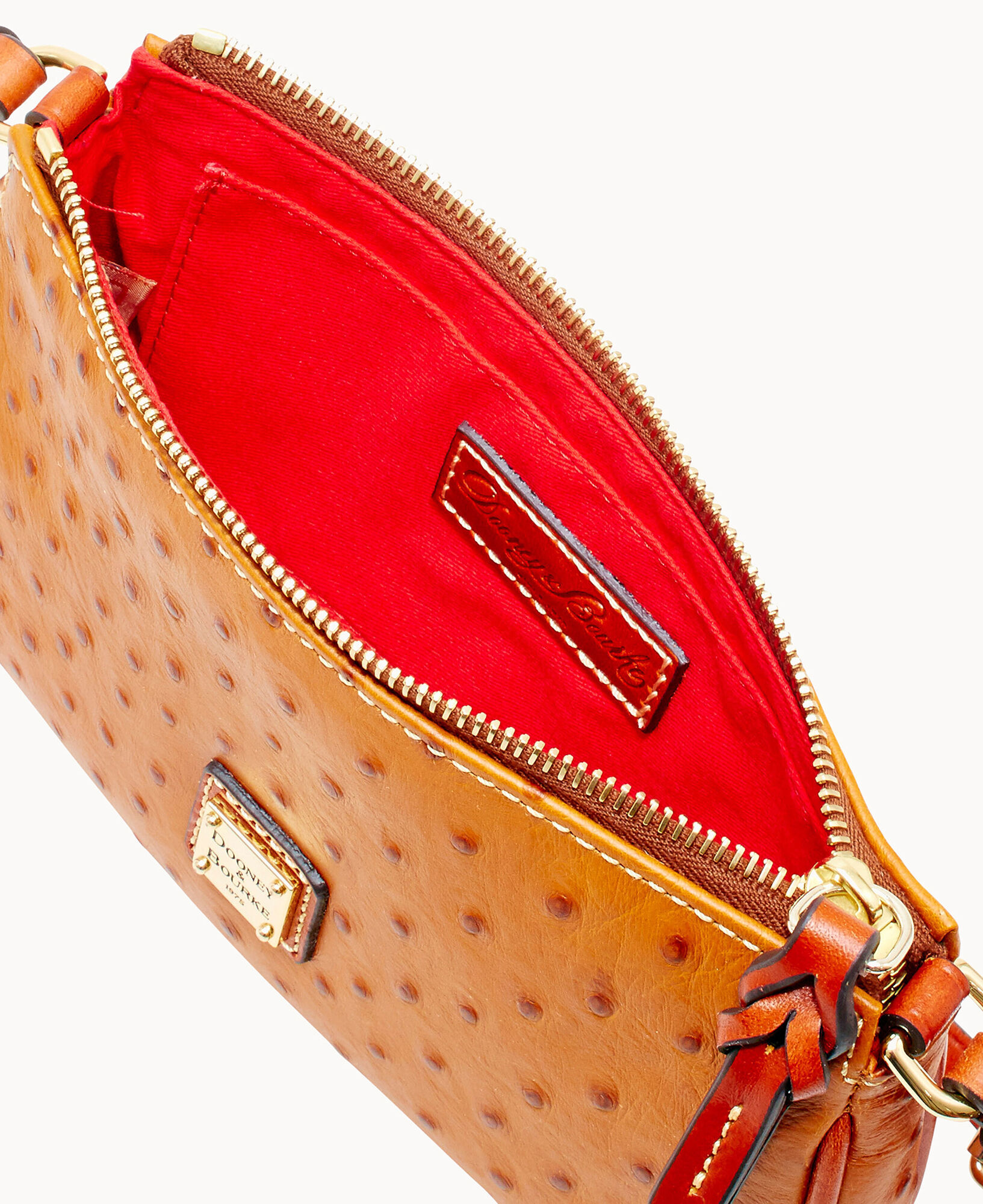 Dooney Bourke Ostrich Lexi Crossbody