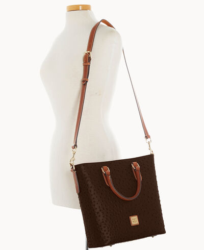 Ostrich Editor's Tote