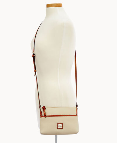 Pebble Grain Ginger Crossbody