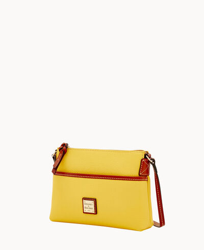 Pebble Grain Ginger Crossbody