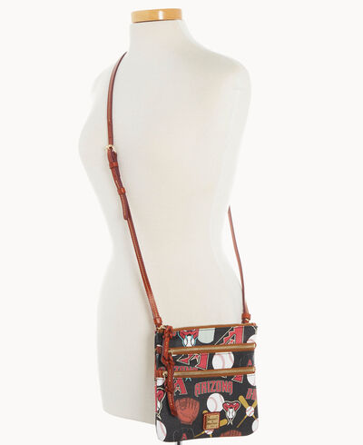 MLB Diamondbacks North South Triple Zip Crossbody