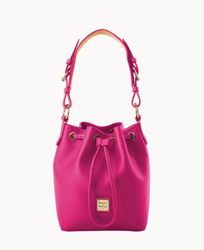 Lucca Leather Small Drawstring