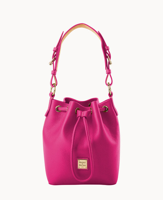 Lucca Leather Small Drawstring
