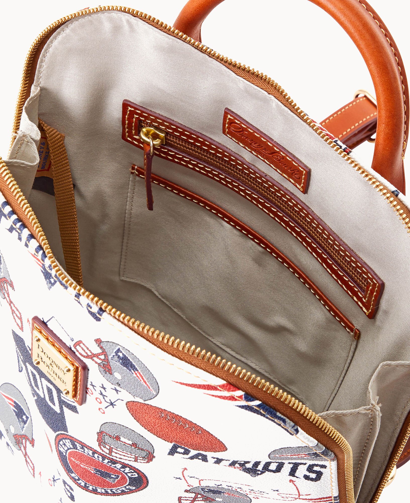 Dooney and sales bourke patriots purse
