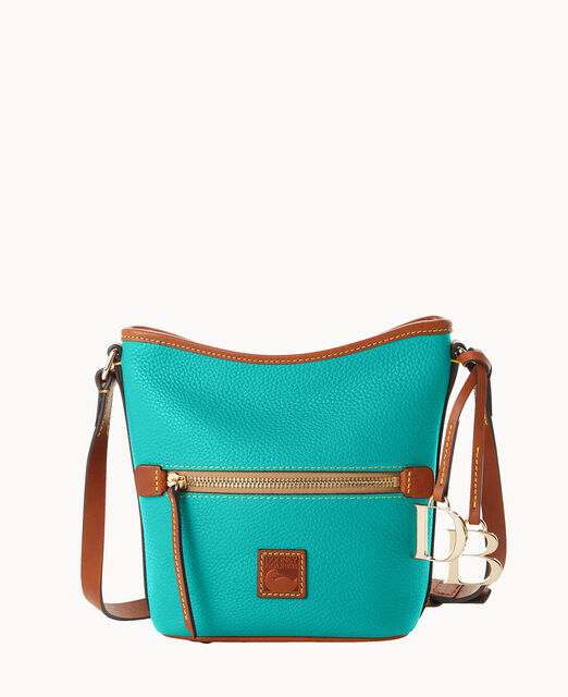 Pebble Grain Small Zip Sac