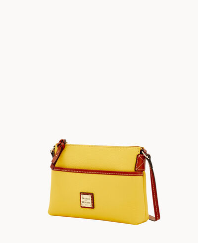 Pebble Grain Ginger Crossbody