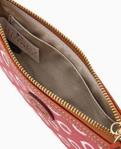MLB Reds Large Slim Wristlet