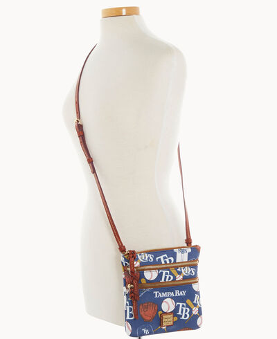 MLB Rays North South Triple Zip Crossbody