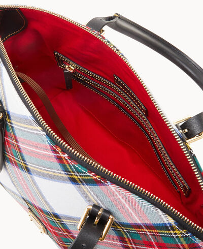 Tartan Domed Satchel