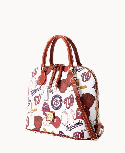 MLB Nationals Zip Zip Satchel
