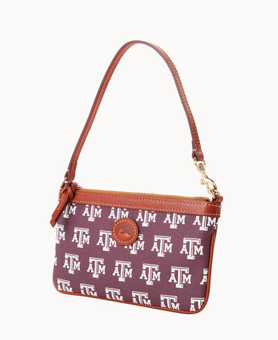 Collegiate Texas A&M University Large Slim Wristlet