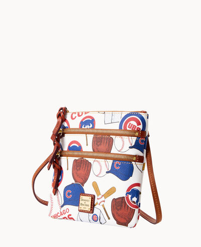 MLB Cubs N S Triple Zip Crossbody