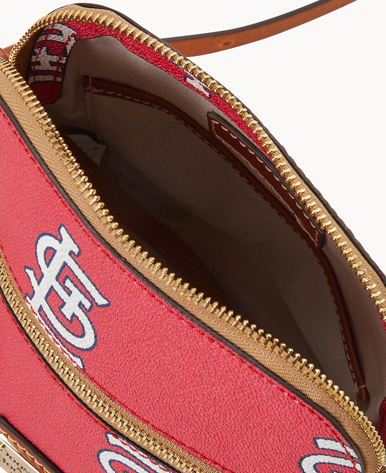 Dooney & Bourke MLB St Louis Cardinals Leather Clutch Wristlet