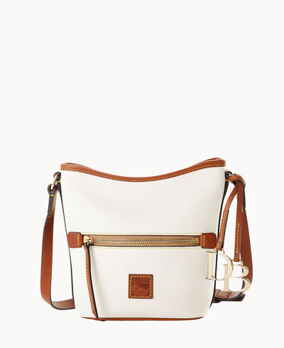 Pebble Grain Small Zip Sac
