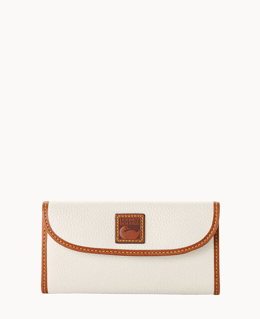 Pebble Grain Continental Clutch