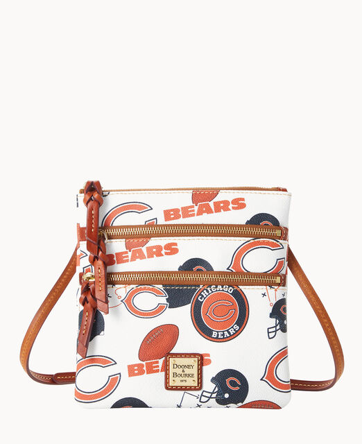 Dooney & Bourke NFL Chicago Bears Small Zip Crossbody Shoulder Bag