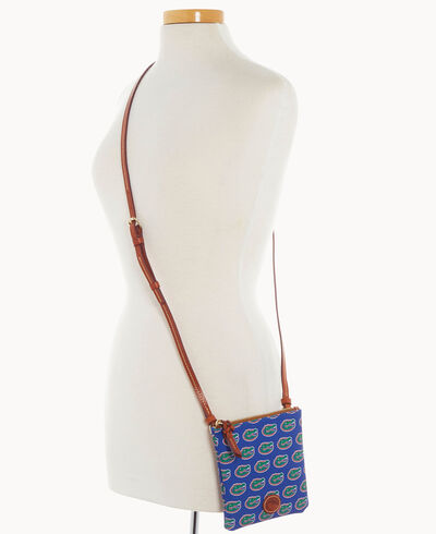 Collegiate University of Florida Small North South Top Zip Crossbody