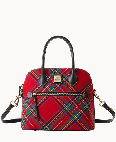 Tartan Domed Satchel