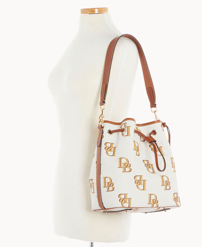 Monogram Drawstring