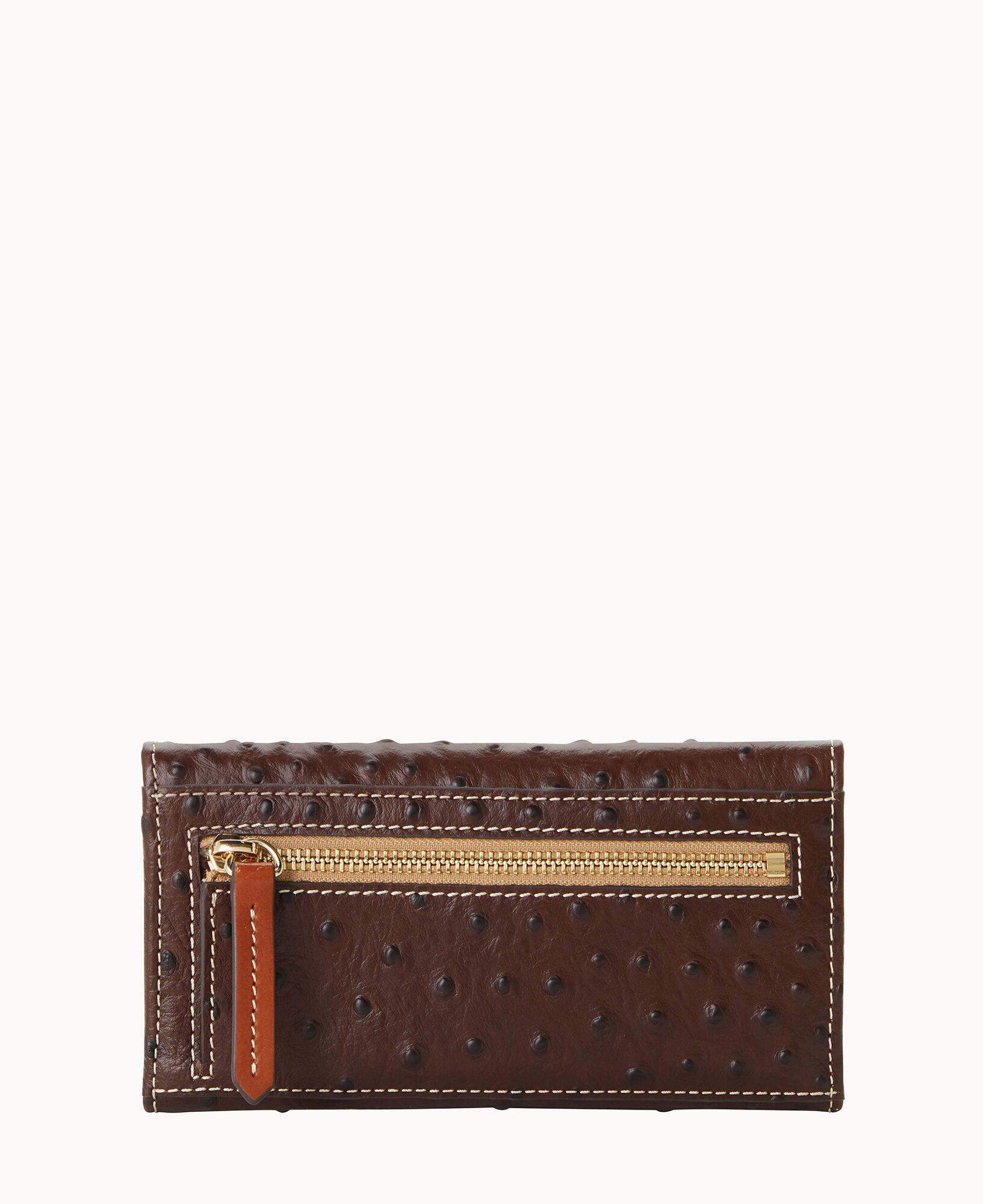 Dooney Bourke Ostrich Continental Clutch