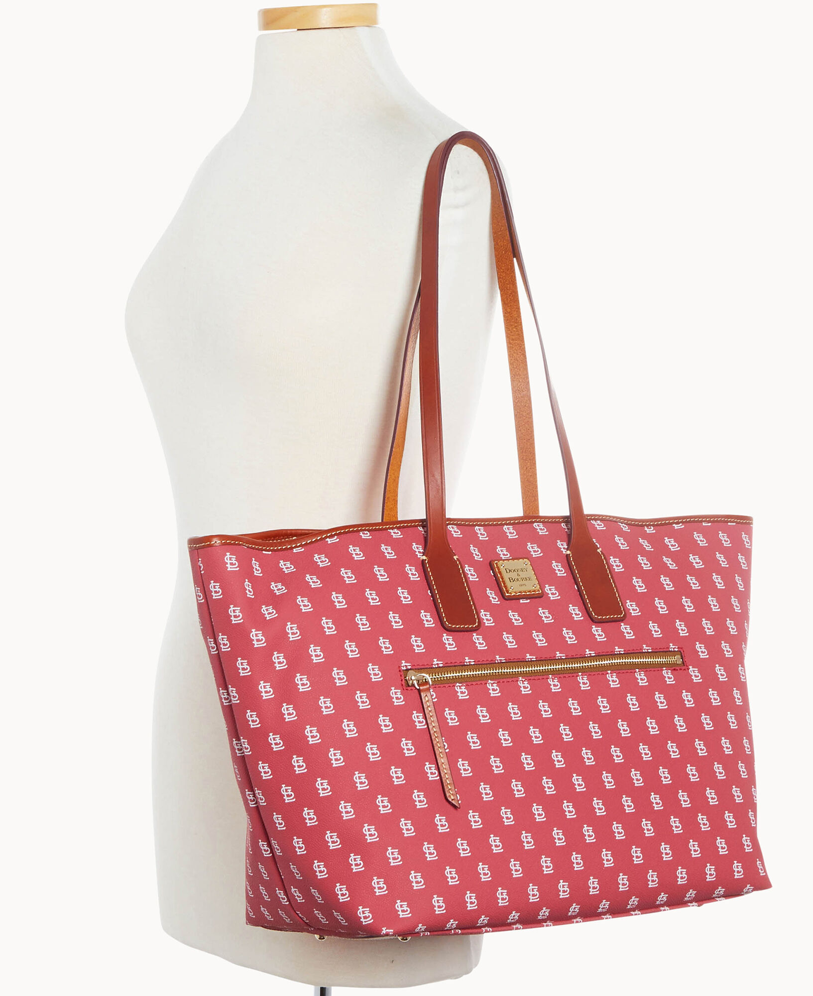 Dooney & Bourke St. Louis Cardinals Game Day Zip Tote Bag