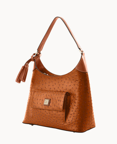 Ostrich Small Hobo