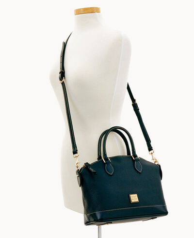 Pebble Grain Darcy Satchel