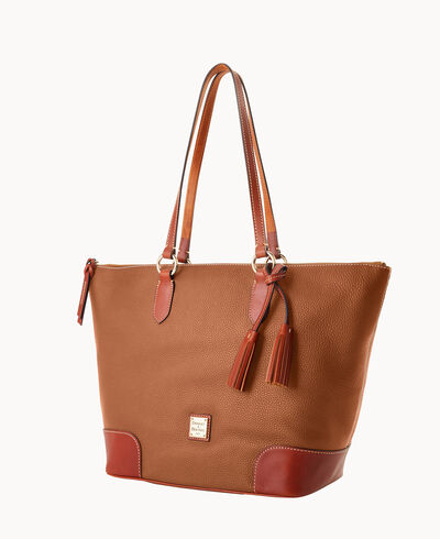 Pebble Grain Career Tote