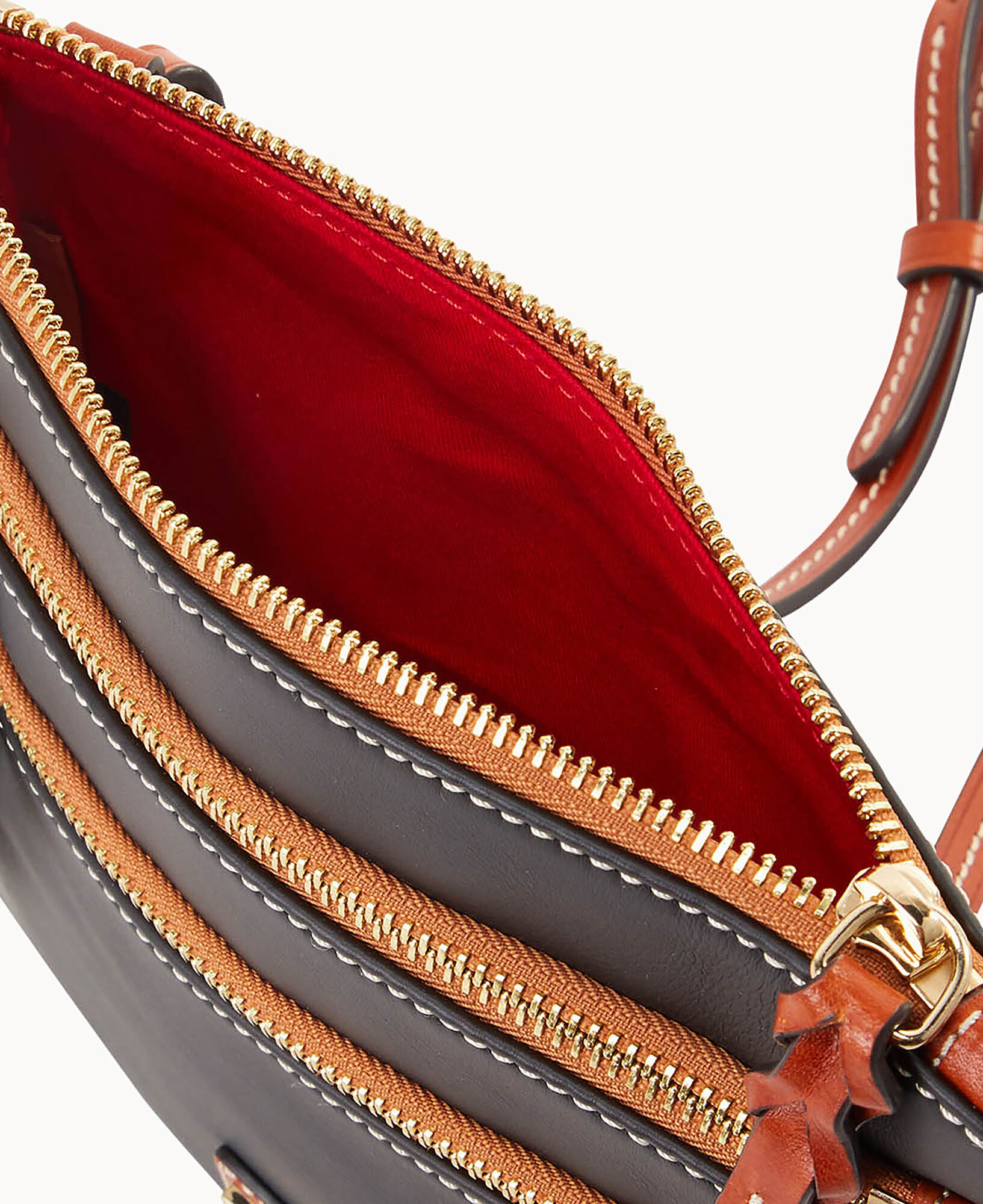 Dooney and bourke 3 sales zipper crossbody