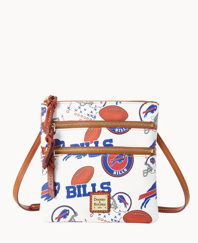 NFL Bills N S Triple Zip Crossbody