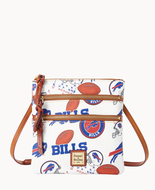 NFL Bills N S Triple Zip Crossbody