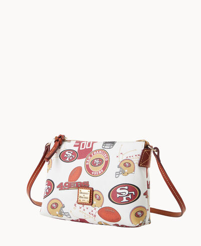 NFL 49ERS Crossbody Pouchette