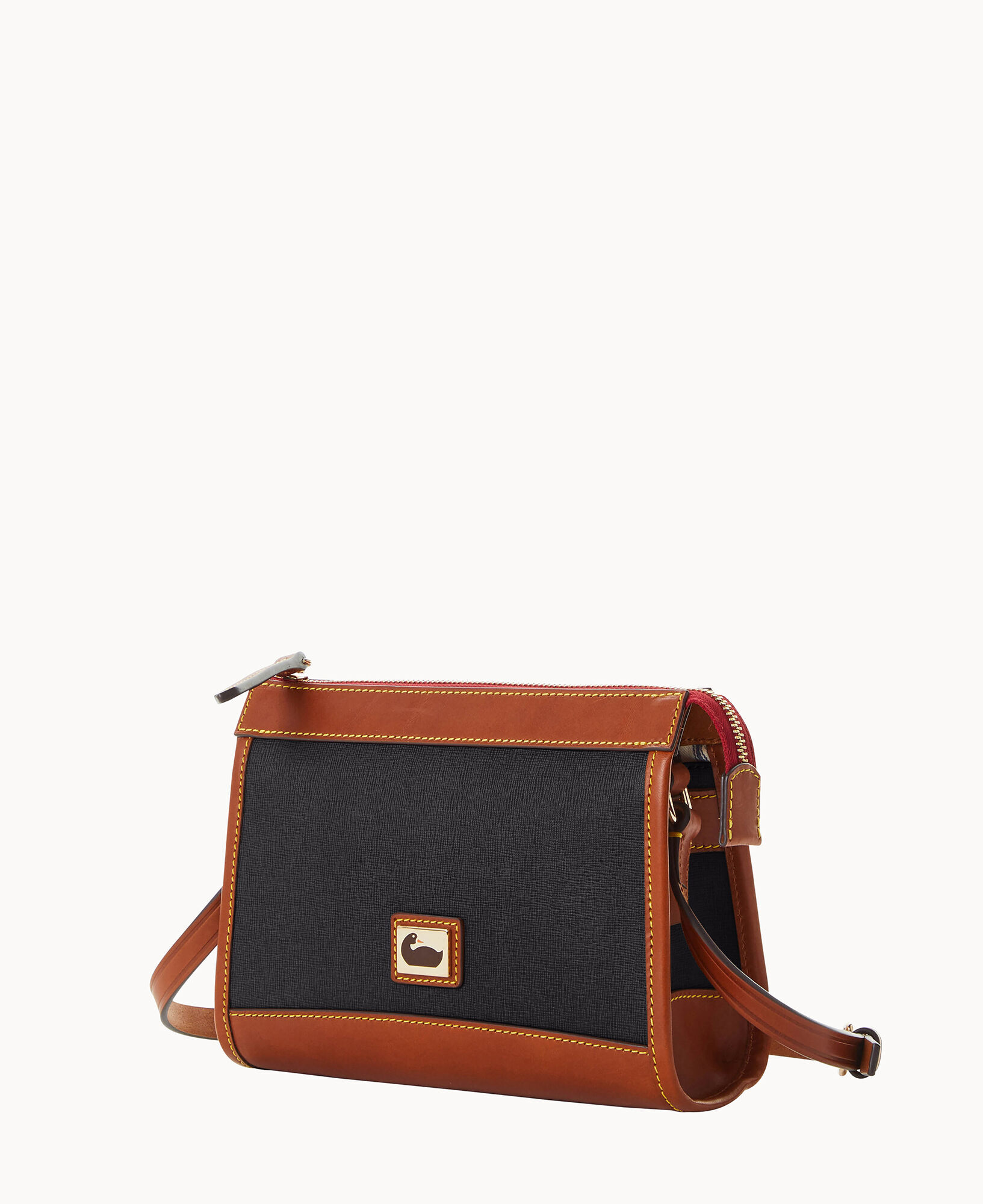 Camden saffiano zip crossbody 2025