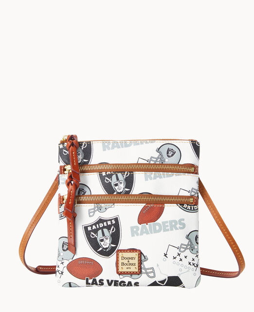 NFL Raiders N S Triple Zip Crossbody