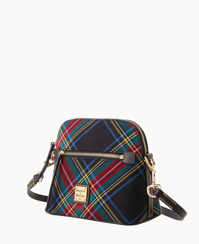 Tartan Domed Crossbody