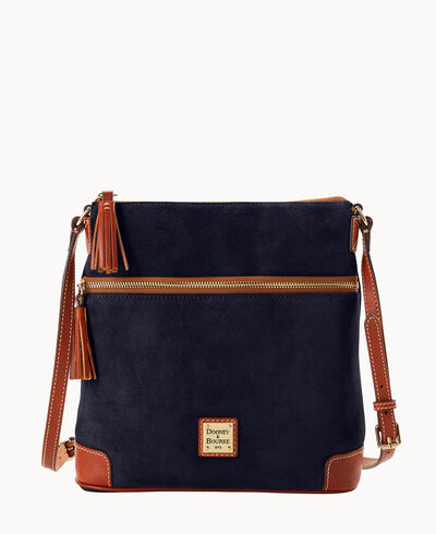 Suede Tassel Crossbody