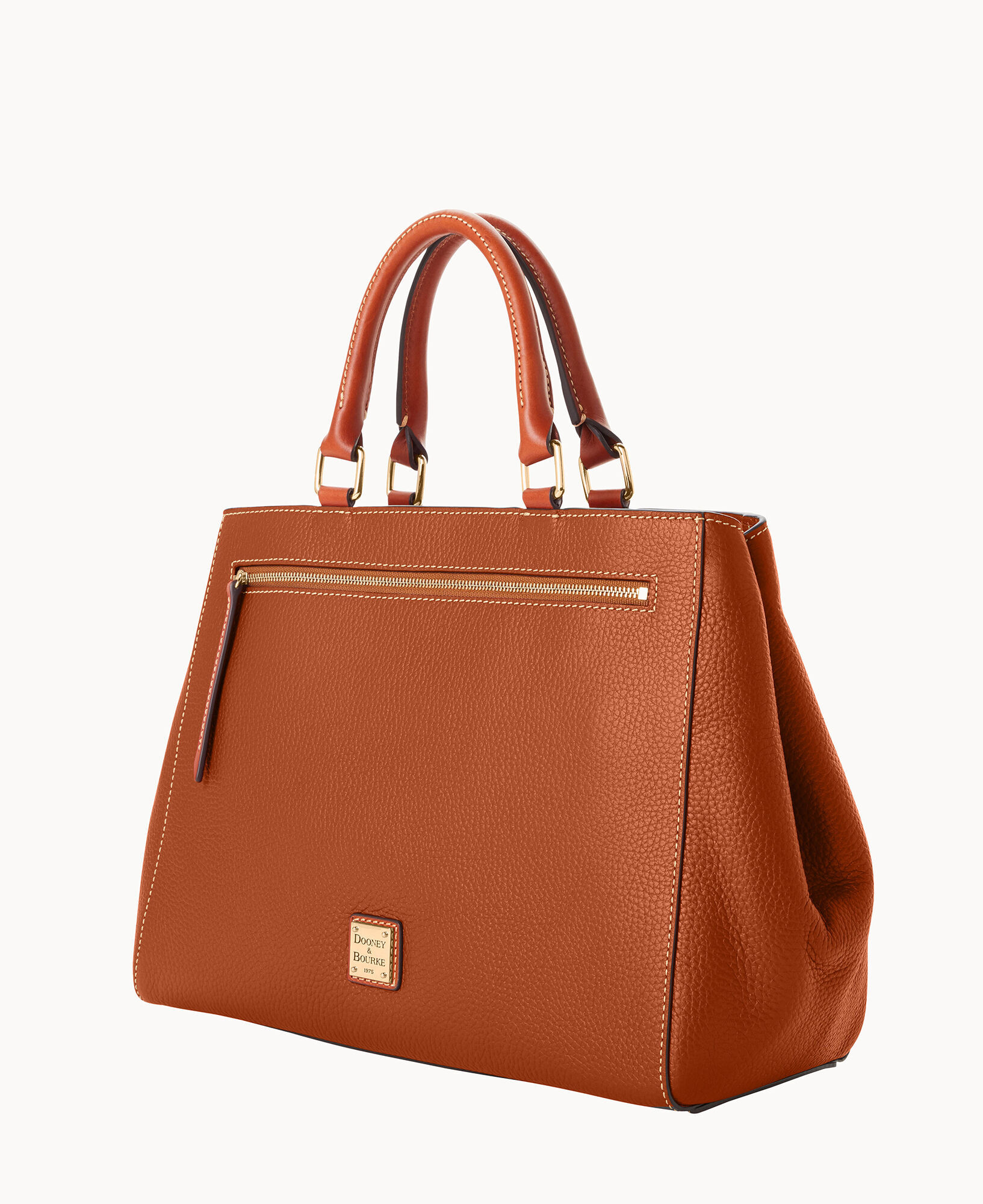 Dooney & bourke clearance pebble grain zip satchel