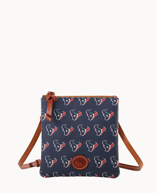 NFL Texans Small North South Top Zip Crossbody