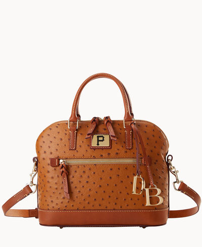 MLB Pirates Domed Zip Satchel