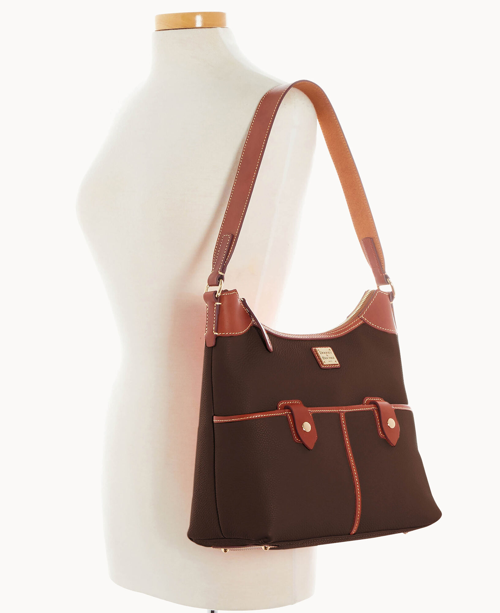 Dooney and bourke camden nylon hobo bag best sale